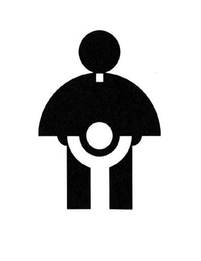 logotipo mal hecho de la archidiocesis catolica
