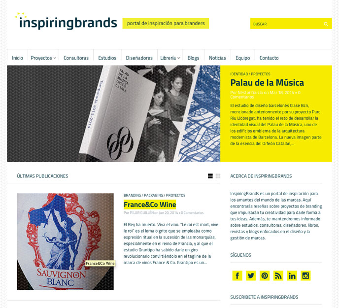 Blog Inspiring Brands