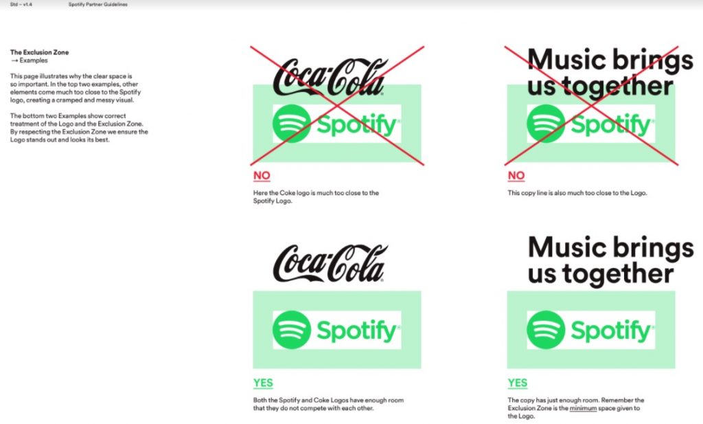 Manual Identidad Corporativa Ejemplo Spotify