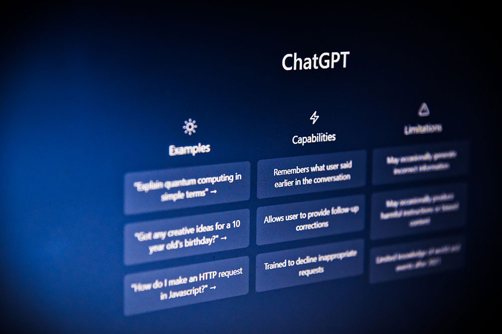 chat gpt es un ejemplo de las herramientas generativas AI